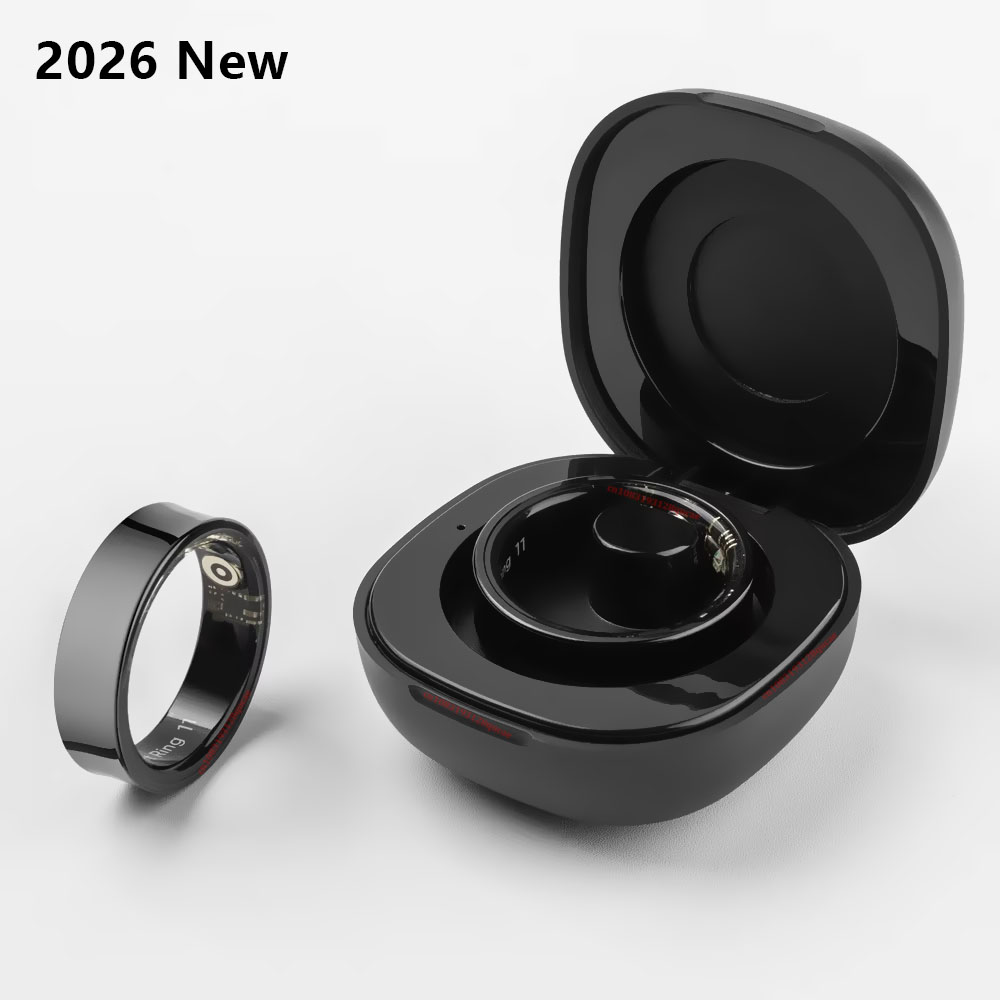Young Men'S Accessories - 2026 Yeni R09 Akıllı Yüzük Erkek
