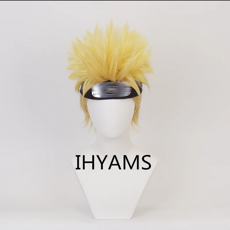Men'S Accessories Designer - Uzumaki Cosplay Peruk 30 cm Kısa