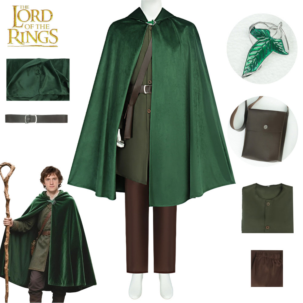 Men Accessories Brooch - Hobbit Cosplay Kostümü Bilbo Baggins Orta