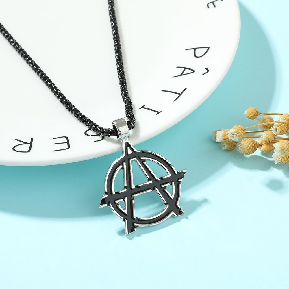Men Accessories Pendant - Filmler Avengers Sembolü A Harfi Logo