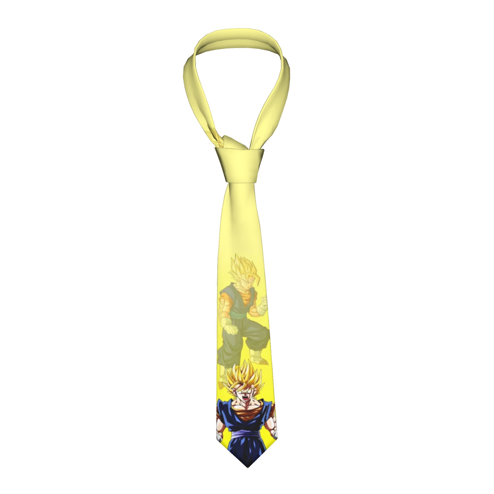 Men Accessories For Wedding - DBZ Z Karakter Desenli Kravatlar Unisex