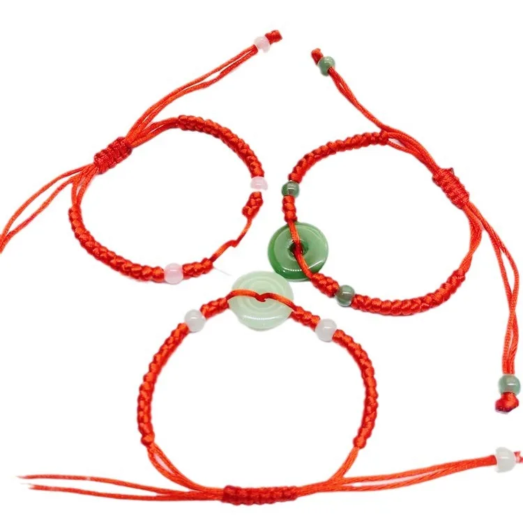Men'S Accessories Designer - Gerçek yeşim Donut bilezik akik kalsedon