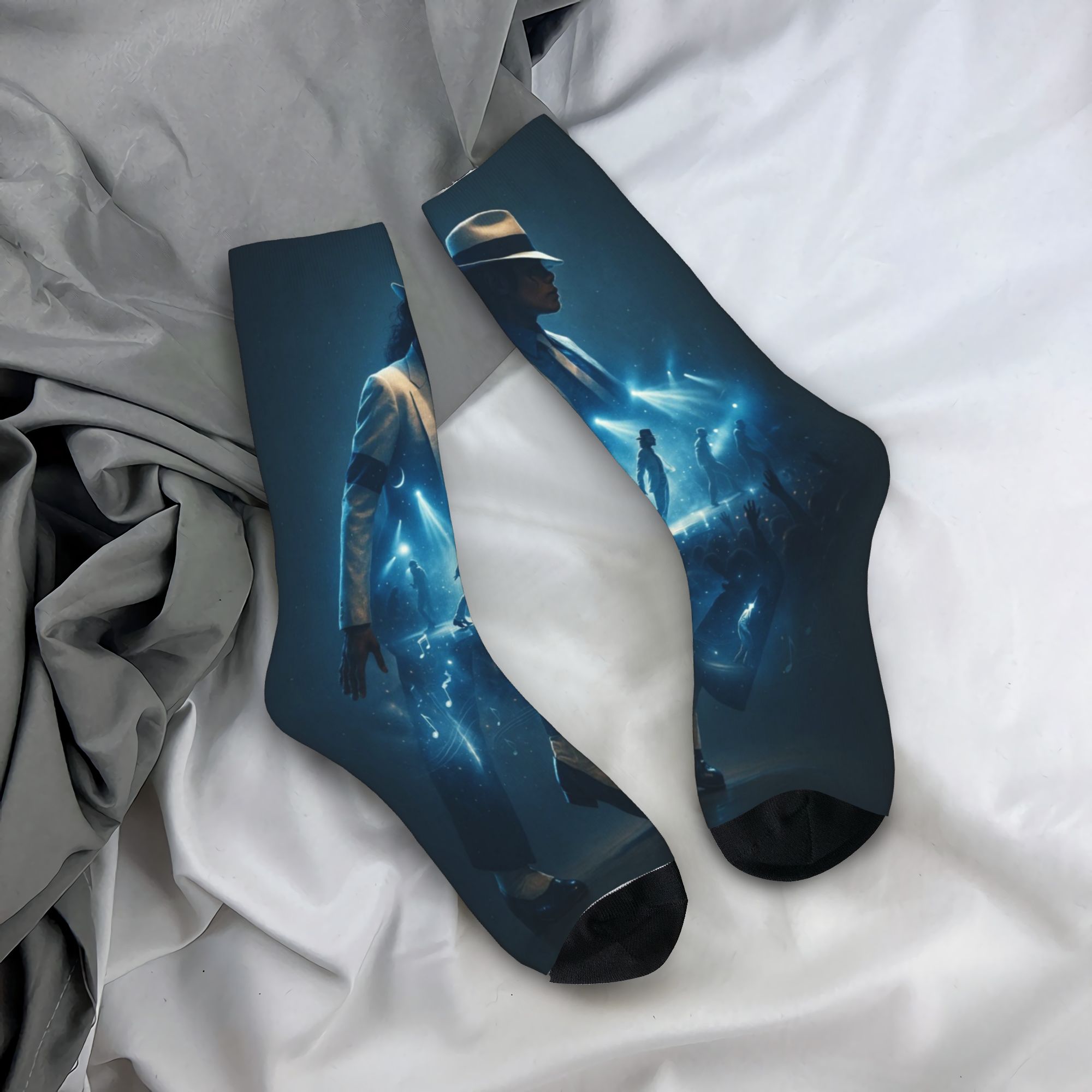Men'S Accessories Best - Michael Jackson'ın Pop Kralı Çorapları Erkekler