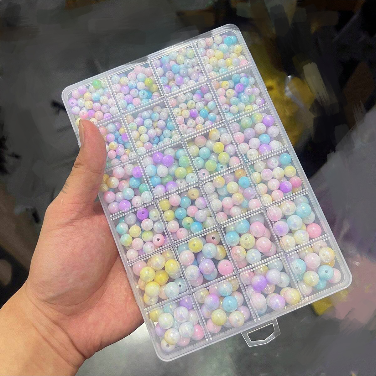 800 adet/24 bölmeli kutu 6mm/8 - Men Accessories For Wedding incelemesi ve fiyatı