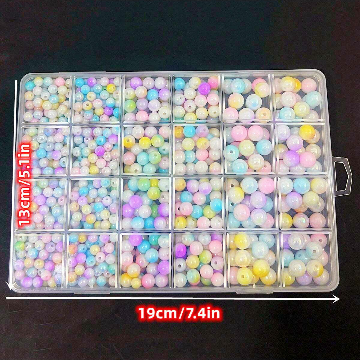 800 adet/24 bölmeli kutu 6mm/8 - Men Accessories For Wedding incelemesi ve fiyatı