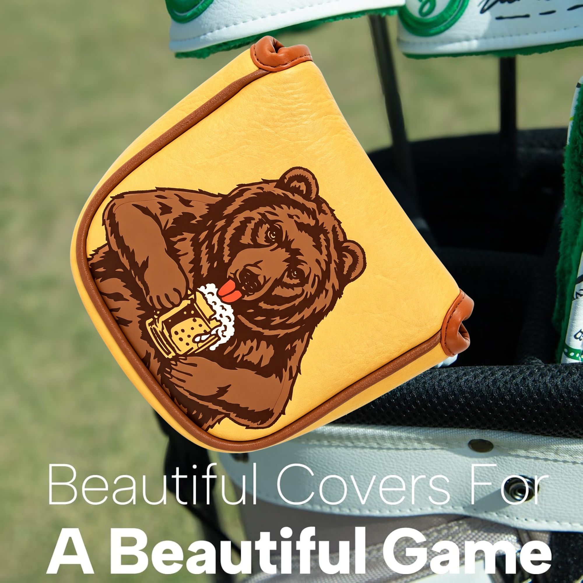 Kafatası Nakışlı Golf Sopası B - Men'S Accessories Designer incelemesi ve fiyatı
