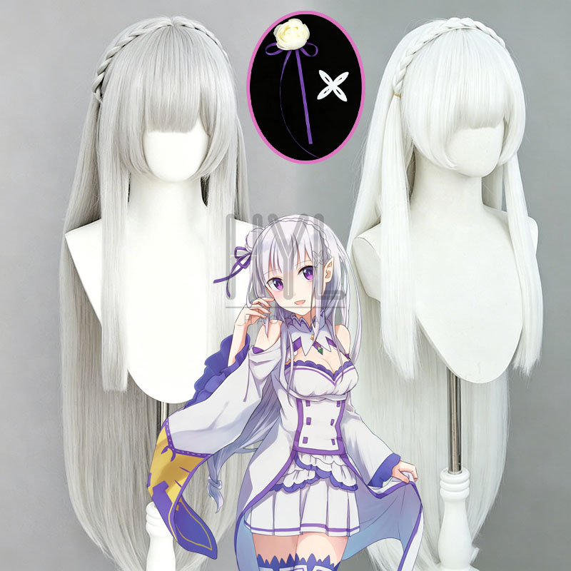 Anime Re: Zero Emilia Cosplay  - Men'S Accessories Designer incelemesi ve fiyatı