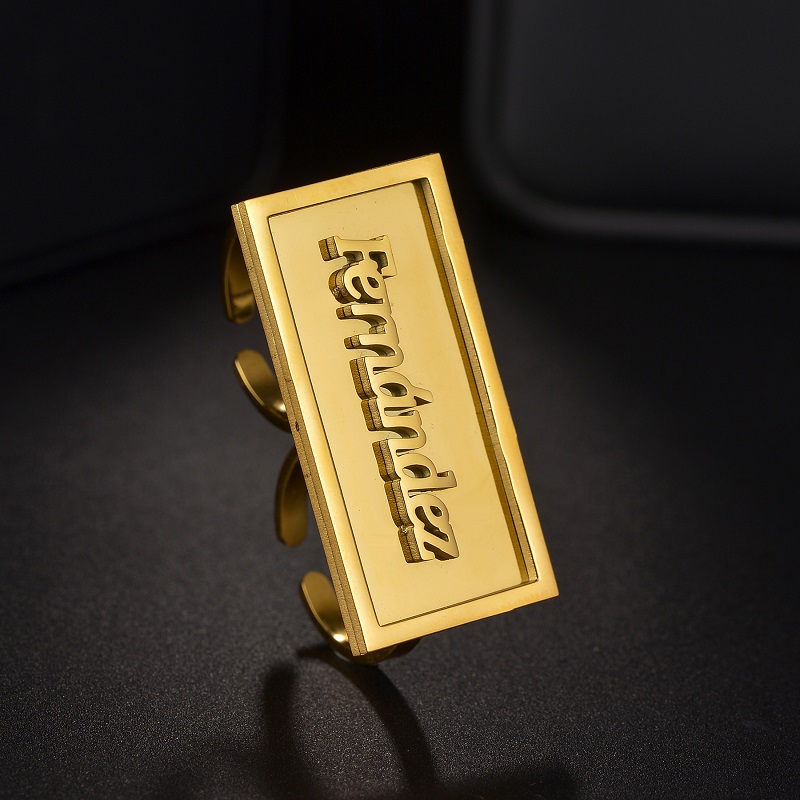 Moda özel adı yüzükler paslanm - Men Accessories For Wedding incelemesi ve fiyatı