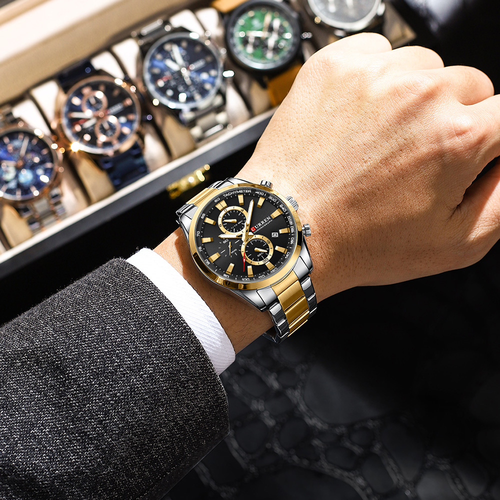 CURREN Casual Kuvars Chrono Sp - Young Men'S Accessories incelemesi ve fiyatı