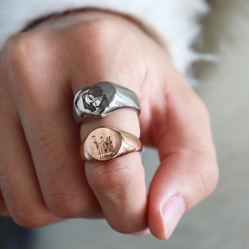 Özel Kazınmış Resim Logo Adı K - Men Accessories For Wedding incelemesi ve fiyatı