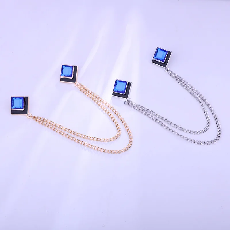 Kristal Püsküllü Zincir Yaka İ - Men Accessories Brooch incelemesi ve fiyatı