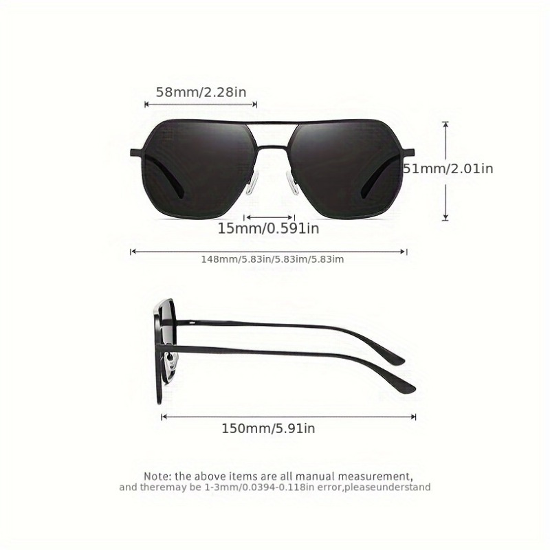 Büyük Çerçeveli Kare Polarize  - Sunglasses Polarized Men incelemesi ve fiyatı