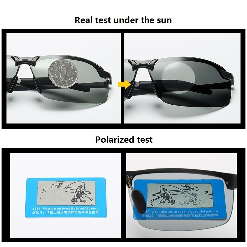 Klasik Fotokromik Güneş Gözlüğ - Sunglasses Polarized Men incelemesi ve fiyatı