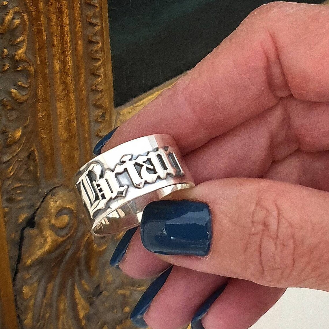 12 MM erkek Gotik Yüzükler Kiş - Men Accessories For Wedding incelemesi ve fiyatı