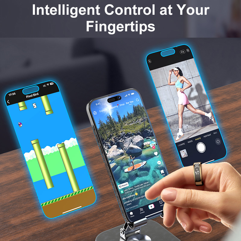 AMZMAX R11C Ekran Akıllı Yüzük - Young Men'S Accessories incelemesi ve fiyatı